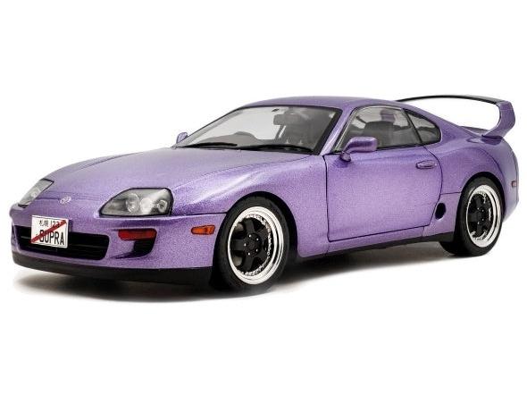 Toyota Supra Mk4 (A80) Solido Works Purple 1993 1:18 Scale Diecast Model Car – Solido-Solido-Diecast Model Centre