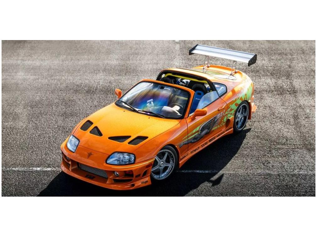 Toyota Supra Turbo Fast and Furious Orange Pearl 1:18 Scale Kyosho Diecast Model Car-Kyosho-Diecast Model Centre