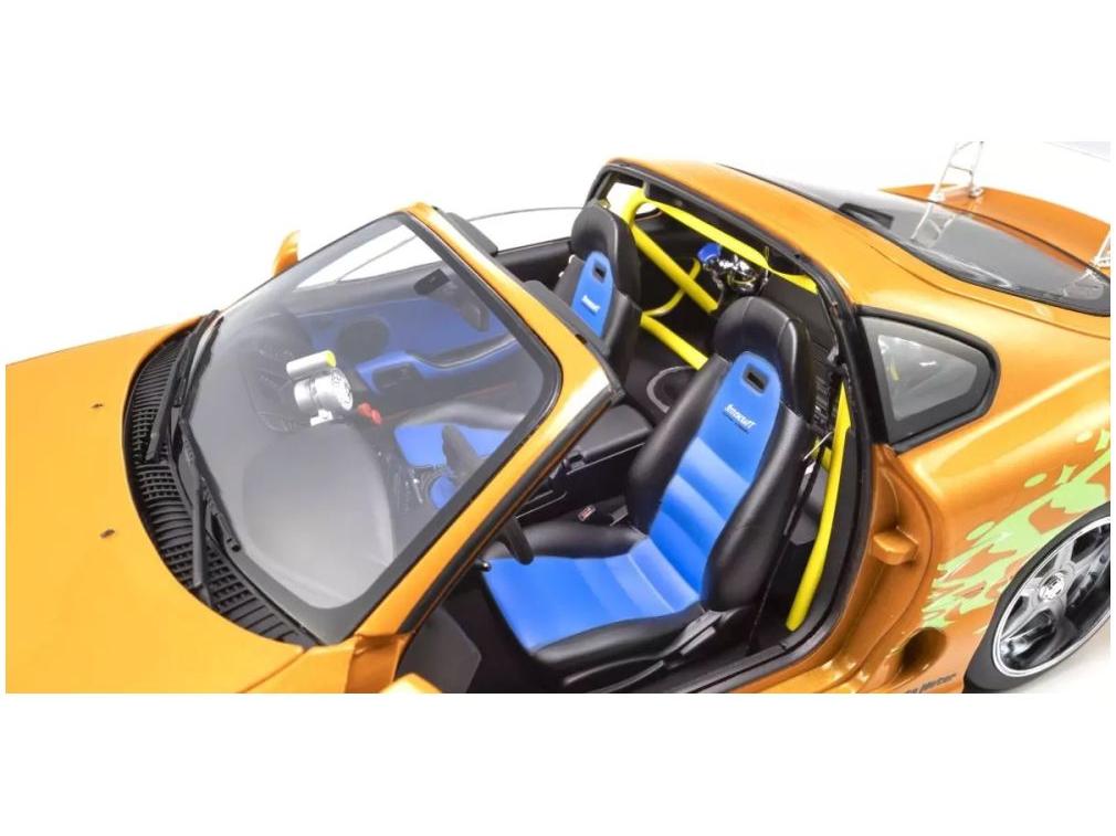 Toyota Supra Turbo Fast and Furious Orange Pearl 1:18 Scale Kyosho Diecast Model Car-Kyosho-Diecast Model Centre