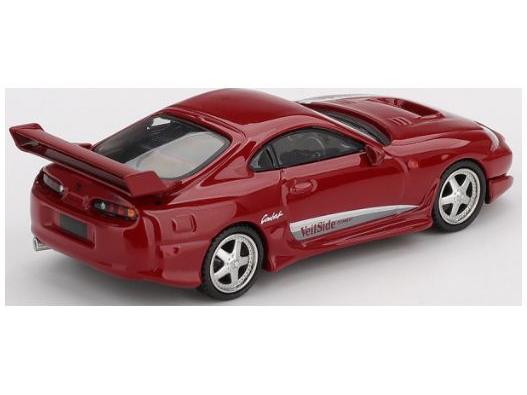 Toyota Supra Veilside Combat V-I Red (LHD) 1:64 Scale Diecast Model Car – MINI GT-MINI GT-Diecast Model Centre