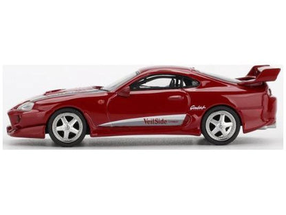 Toyota Supra Veilside Combat V-I Red (RHD) 1:64 Scale Diecast Model Car – MINI GT-MINI GT-Diecast Model Centre