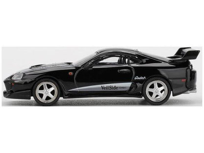 Toyota Supra Veilside Combat V-II Black (LHD) Blister Packaging 1:64 Scale Diecast Model Car – MINI GT-MINI GT-Diecast Model Centre