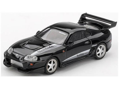 Toyota Supra Veilside Combat V-II Black (LHD) Blister Packaging 1:64 Scale Diecast Model Car – MINI GT-MINI GT-Diecast Model Centre