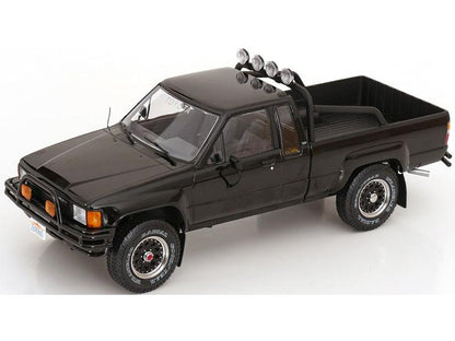 Toyota Truck Xtra Cab 4x4 (Hilux) Back To The Future Part II Black 1:18 Scale Diecast Car – KK Scale-KK Scale-Diecast Model Centre