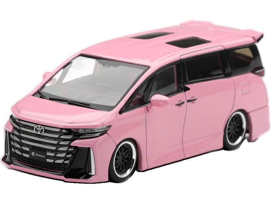 Toyota Veilfire 40 Kuhl Metallic Pink (LHD) 1:64 Scale Diecast MPV – MINI GT-MINI GT-Diecast Model Centre