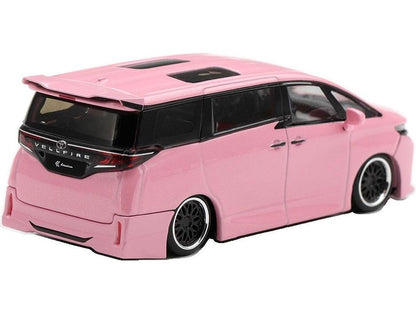 Toyota Veilfire 40 Kuhl Metallic Pink (RHD) 1:64 Scale Diecast MPV – MINI GT-MINI GT-Diecast Model Centre