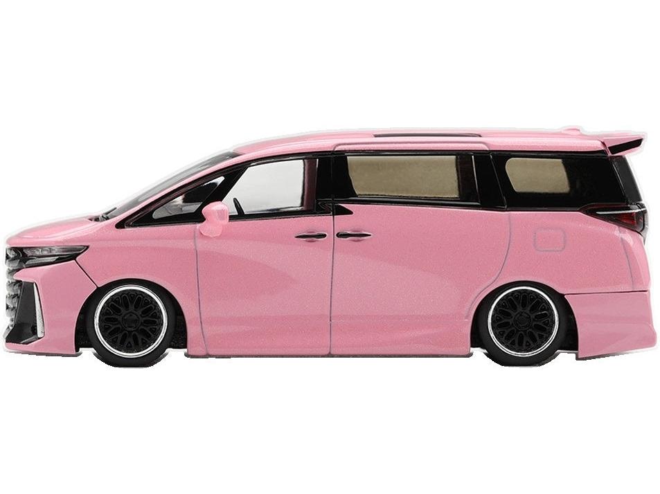 Toyota Veilfire 40 Kuhl Metallic Pink (RHD) 1:64 Scale Diecast MPV – MINI GT-MINI GT-Diecast Model Centre