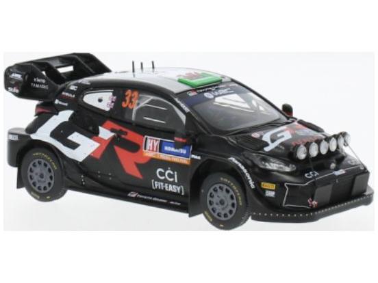 Toyota Yaris Rally1 #33 WRC Rallye Sweden 2024 E.Evans/S.Martin 1:43 Scale IXO Diecast Model Car-IXO-Diecast Model Centre