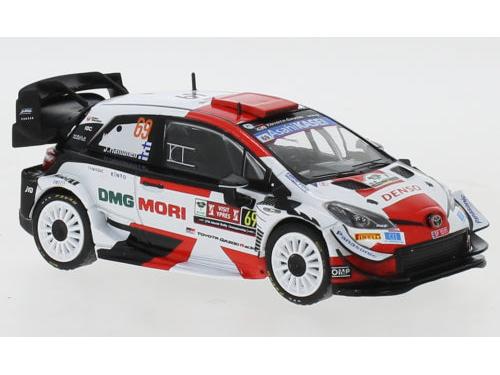 Toyota Yaris WRC #69 Rally Ypres 2021 K.Rovanpera/J.Halttunen 1:43 Scale IXO Diecast Model Car-IXO-Diecast Model Centre