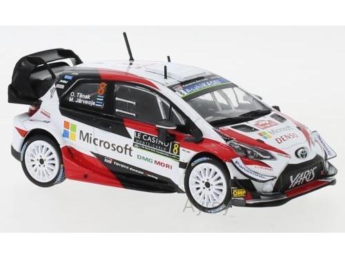 Toyota Yaris WRC No.8 WRC Rallye Monte Carlo 2019 O.Tanak/M.Jarveoja 1:43 Scale IXO Diecast Model Car-IXO-Diecast Model Centre