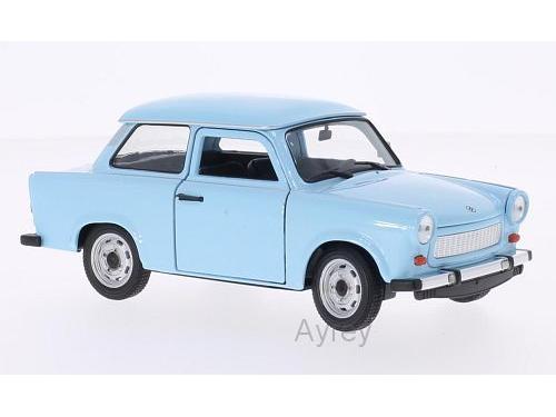 Trabant 601 Blue 1:24 Scale Welly Diecast Model-Welly-Diecast Model Centre