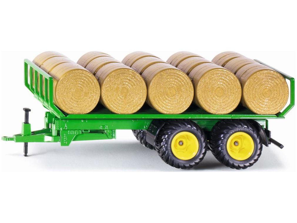 Trailer w/Round Bales 1:32 Scale Siku-Siku-Diecast Model Centre