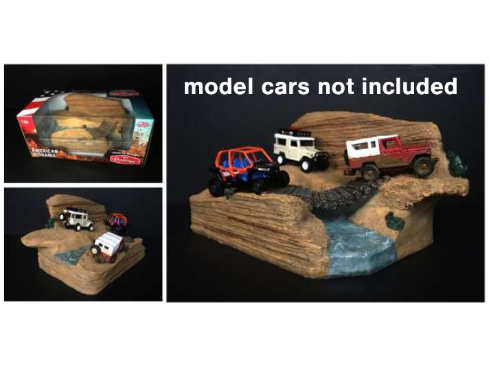 Trial Challenge - 1:64 Scale Diorama-American Diorama-Diecast Model Centre