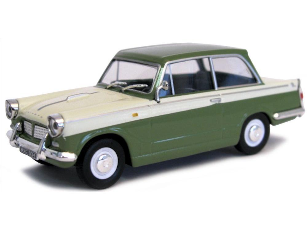Triumph Herald Green/Cream 1:43 Scale Cararama Diecast Model-Cararama-Diecast Model Centre