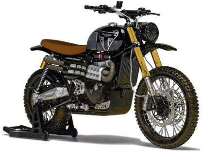 Triumph Scrambler 1200XE [Norway] 'No Time To Die' James Bond 1:12 Scale Corgi Diecast Model-Corgi-Diecast Model Centre
