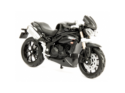 Triumph Speed Triple 2011 black - 1:18 Scale Motorbike Model-Bburago-Diecast Model Centre