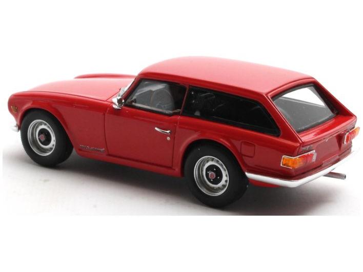 Triumph TR6 Shooting Brake Red 1:43 Scale Matrix Resin Model Car-Matrix-Diecast Model Centre