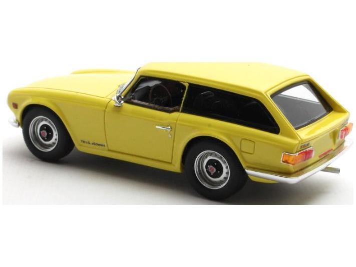 Triumph TR6 Shooting Brake Yellow 1:43 Scale Matrix Resin Model Car-Matrix-Diecast Model Centre