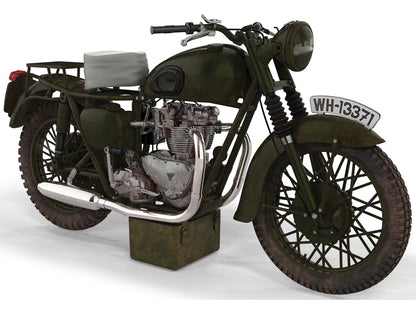 Triumph TR6 Trophy 'The Great Escape' (Weathered) 1:12 Scale Corgi Diecast Model-Corgi-Diecast Model Centre