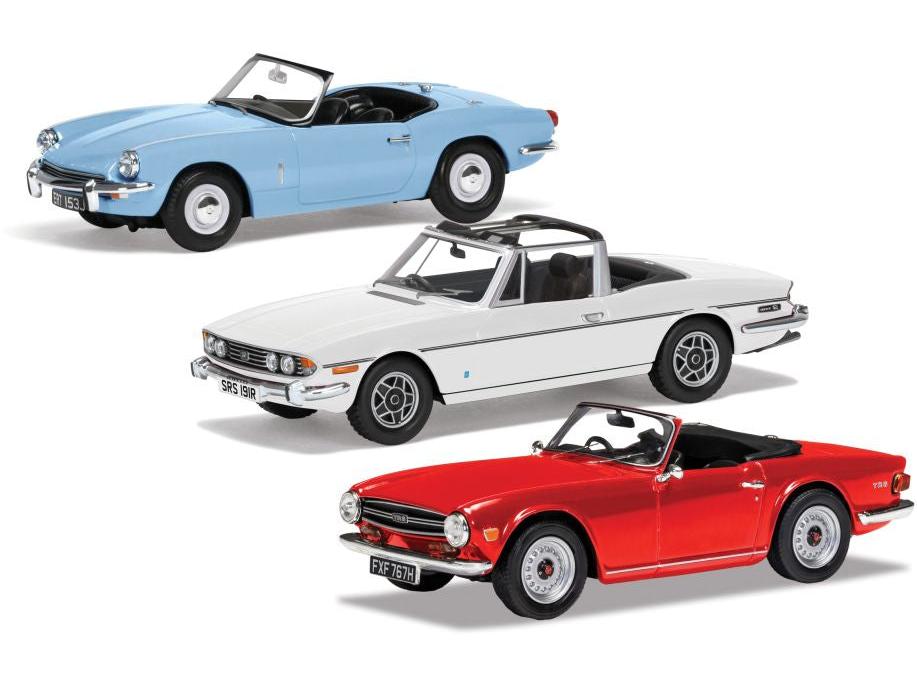 Triumph Topless Collection 1:43 Scale Corgi Vanguards Diecast Models-Corgi-Diecast Model Centre