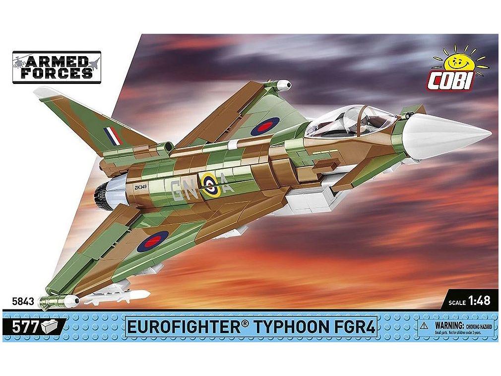 Typhoon FGR4 Gin RAF (580 pcs) Cobi Brick Build Kit-Cobi-Diecast Model Centre