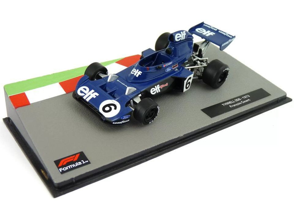 Tyrrell 006 #6 F1 1973 Francois Cevert - 1:43 Scale Model Car-Unbranded-Diecast Model Centre