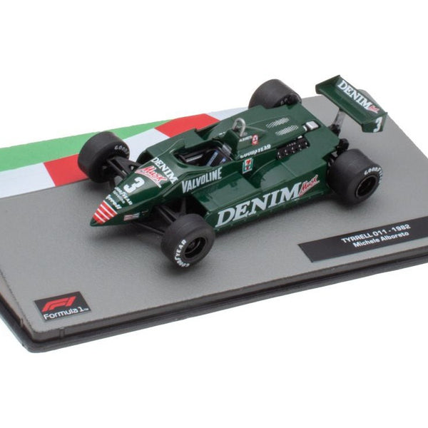 Tyrrell 011 3 F1 1982 Michele Alboreto 1 43 Scale Diecast Model