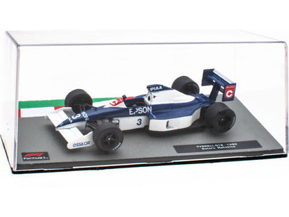 Tyrrell 018 #3 F1 1990 Satoru Nakajima - 1:43 Scale Diecast Model Car-Unbranded-Diecast Model Centre