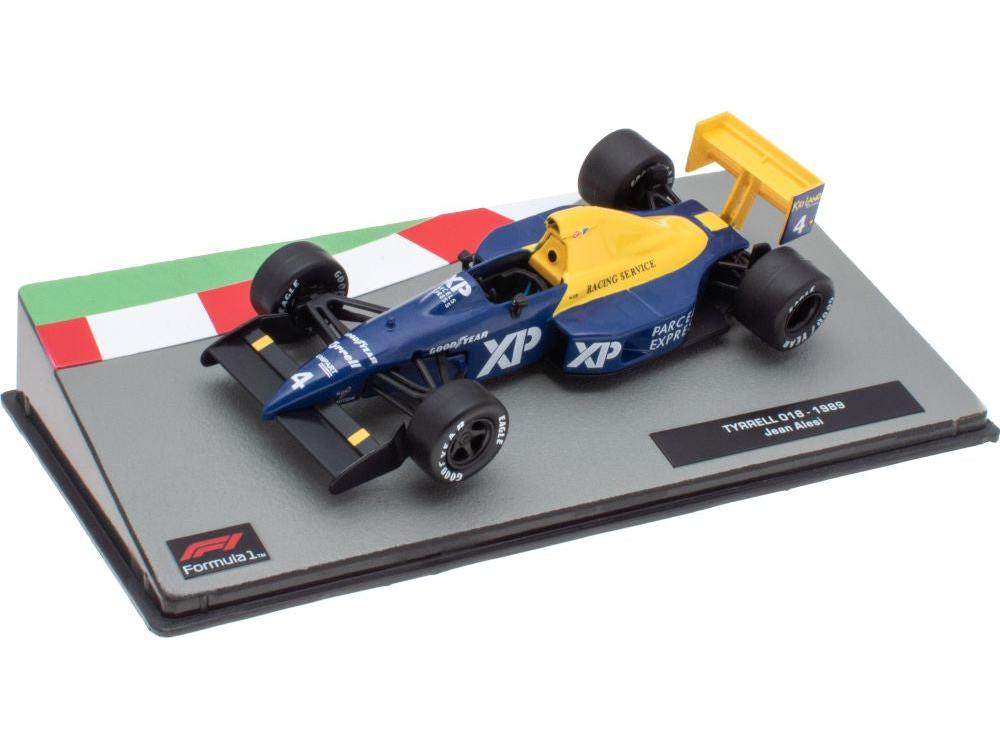Tyrrell 018 #4 F1 1989 Jean Alesi 1:43 Scale Diecast Model