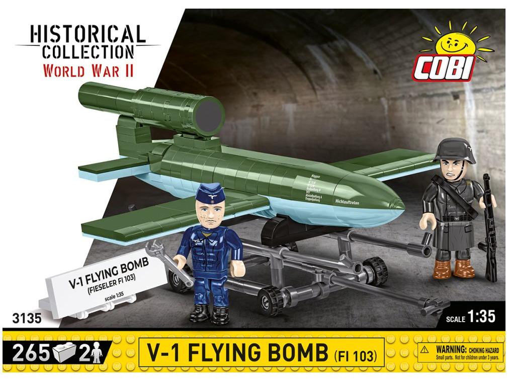 V-1 Flying Bomb (FI 103) WWII (265 pcs) Cobi Brick Build Kit-Cobi-Diecast Model Centre