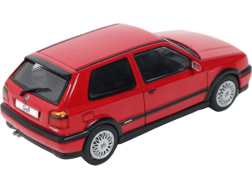 VW Golf Mk3 VR6 Tornado Red 1994 1:43 Scale Diecast Car – Solido-Solido-Diecast Model Centre