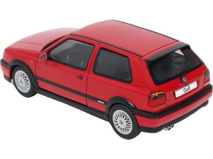 VW Golf Mk3 VR6 Tornado Red 1994 1:43 Scale Diecast Car – Solido-Solido-Diecast Model Centre