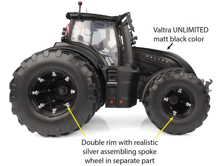 Valtra S416 Unlimited Tractor w/Double Wheels 1:32 Scale Universal Hobbies Diecast Model-Universal Hobbies-Diecast Model Centre