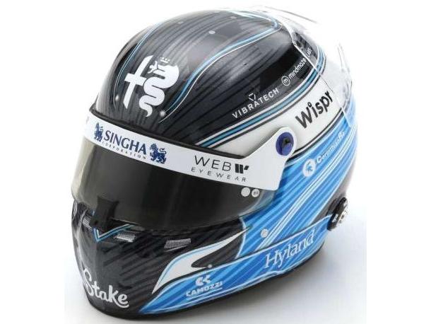 Valtteri Bottas F1 2023 Helmet 1:5 Scale Spark Resin Replica-Spark-Diecast Model Centre
