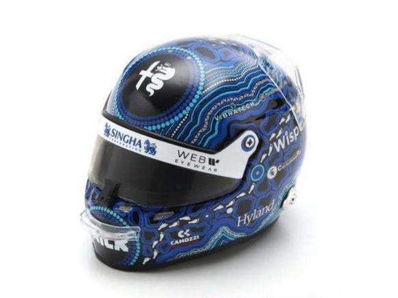 Valtteri Bottas F1 Australian GP 2023 Helmet 1:5 Scale Spark Resin Replica-Spark-Diecast Model Centre