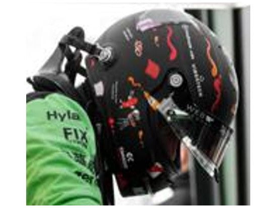 Valtteri Bottas F1 Australian GP 2024 - 1:5 Scale Replica Helmet-Spark-Diecast Model Centre