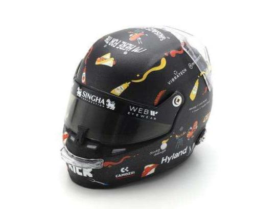 Valtteri Bottas F1 Australian GP 2024 1:5 Scale Spark Resin Replica-Spark-Diecast Model Centre