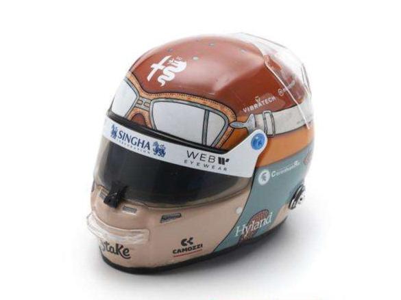 Valtteri Bottas F1 Italian GP 2023 Helmet 1:5 Scale Spark Resin Replica-Spark-Diecast Model Centre