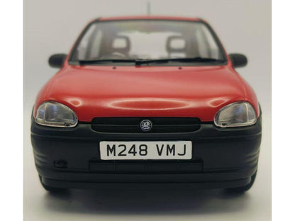 Vauxhall Corsa Merit Red RHD UK Exclusive 1:18 Scale Model Car Group Diecast Model Car-Model Car Group-Diecast Model Centre