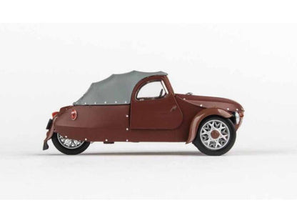 Velorex 16/350 1966 Brown/Grey/Brown 1:43 Scale Abrex Diecast Model Car-Abrex-Diecast Model Centre