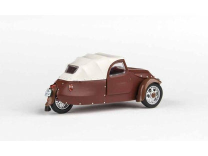 Velorex 16/350 1966 Hneda/Svetle Seda/ Hneda 1:43 Scale Abrex Diecast Model Car-Abrex-Diecast Model Centre