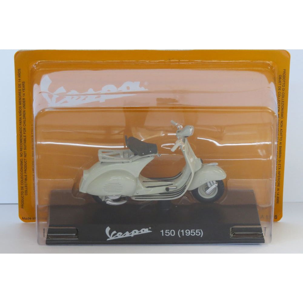 Vespa 150 1955 green - 1:18 Scale Diecast Model Scooter-Unbranded-Diecast Model Centre