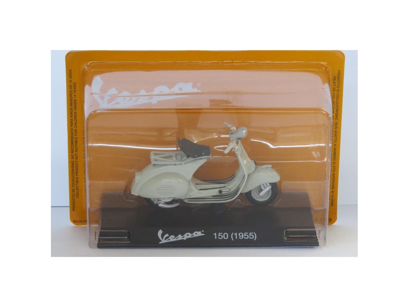 Vespa 150 1955 green - 1:18 Scale Diecast Model Scooter-Unbranded-Diecast Model Centre