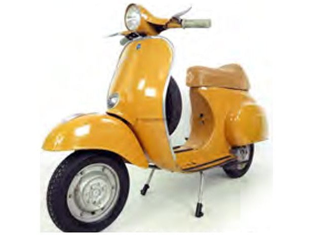 Vespa 50 R 1969 Positano Yellow - 1:18 Scale Model Scooter-Norev-Diecast Model Centre