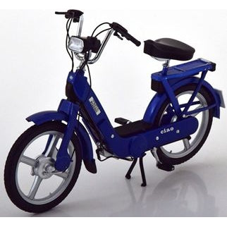 Vespa Piaggio Ciao blue - 1:10 Scale Diecast Model Moped-50cc Legends-Diecast Model Centre