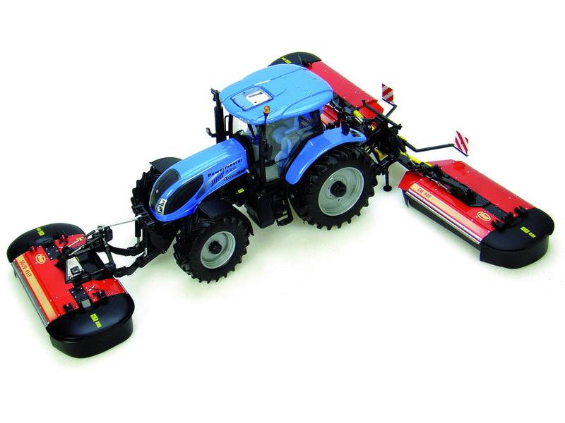 Vicon Solid 431F+cm909 Front and Rear Mowers 1:32 Scale Universal Hobbies Diecast Model-Universal Hobbies-Diecast Model Centre