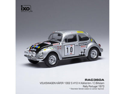 Volkswagen 1302 S Beetle #10 Rally Portugal 1973 H.Kallstrom/C.Billstam 1:43 Scale IXO Diecast Model Car-IXO-Diecast Model Centre
