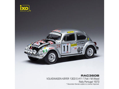 Volkswagen 1302 S Beetle #11 Rally Portugal 1973 T.Fall/M.Wood 1:43 Scale IXO Diecast Model Car-IXO-Diecast Model Centre