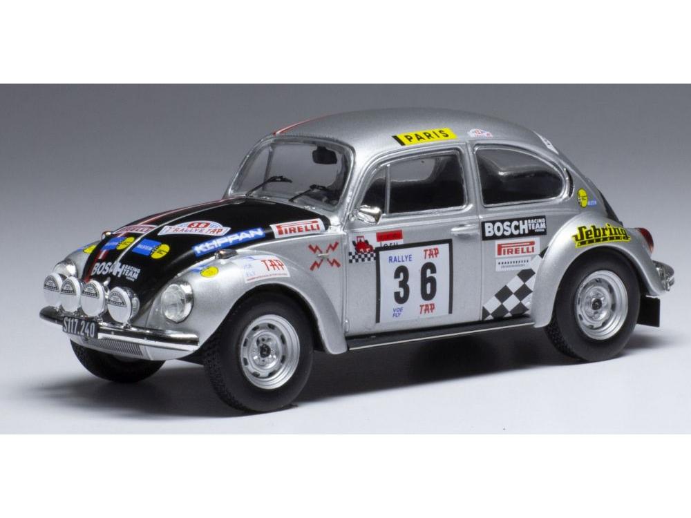 Volkswagen 1302 S Beetle #36 Rally Portugal 1973 H.Grunsteidl/G.Hopf 1:43 Scale IXO Diecast Model Car-IXO-Diecast Model Centre