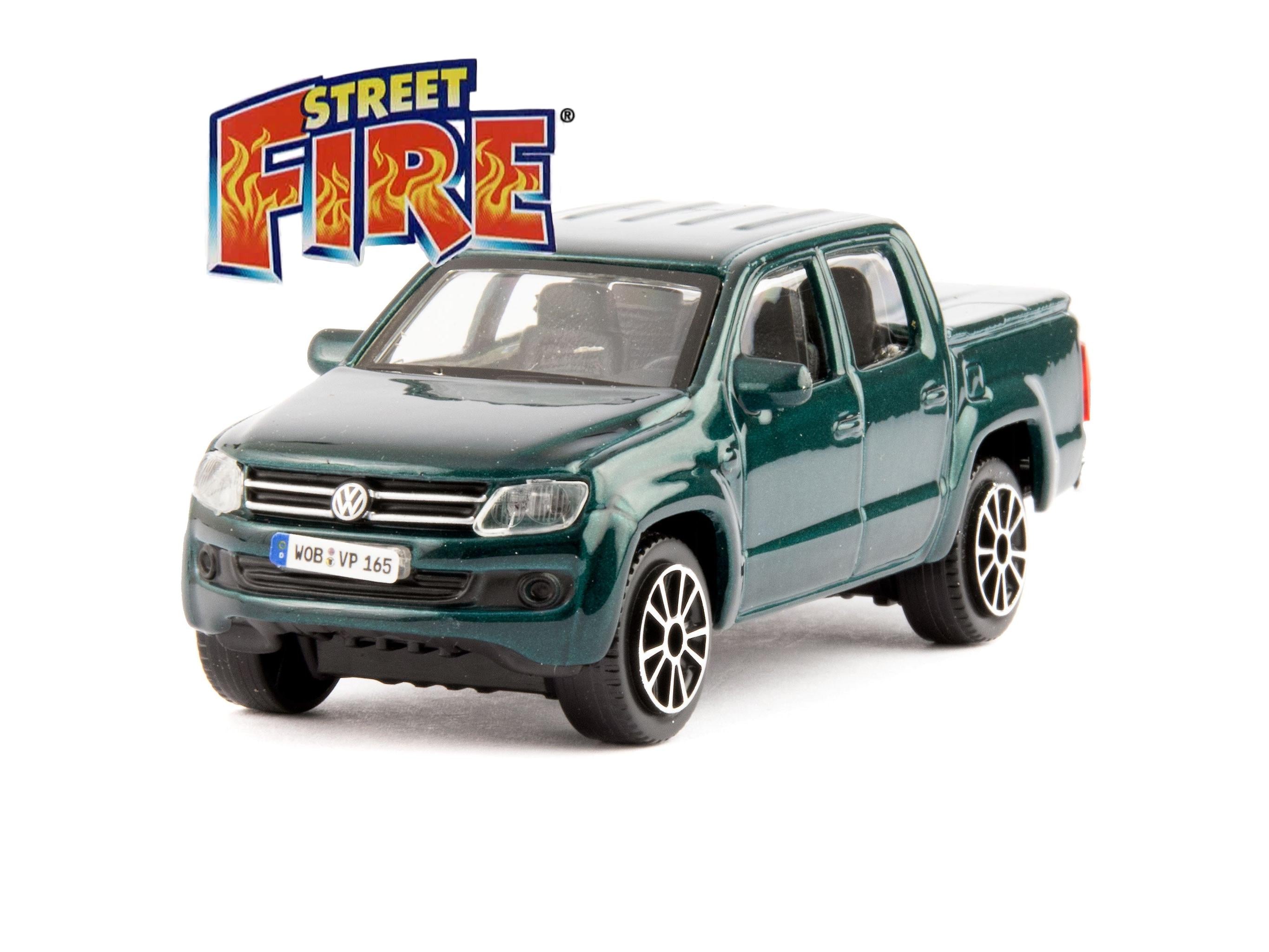 Volkswagen Amarok 2011 Green 1:43 Scale Bburago Diecast Toy Car-Bburago-Diecast Model Centre